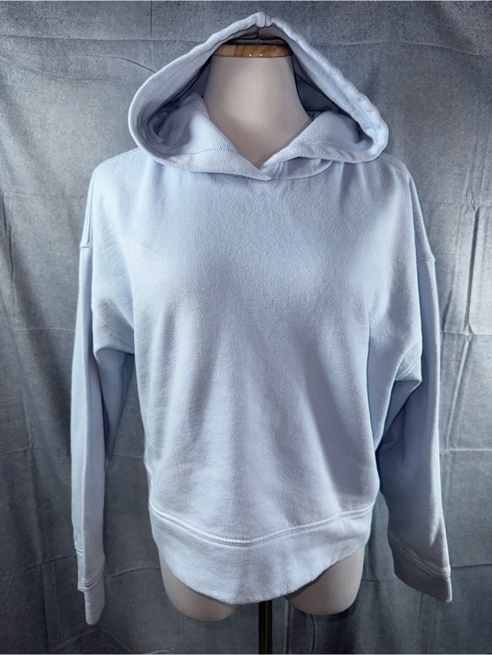 2336-Old Navy Light Blue Women's Pullover Hoodie